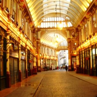 Leadenhall Market - Diagon Alley.