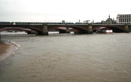 Blackfriars Railway Bridge which features in Harry Potter and the Order of the Phoenix.