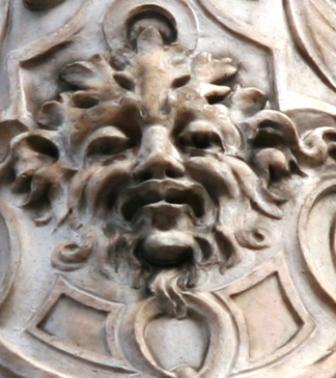 A face for the Harry Potter Tour Treasure Hunt.