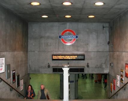 Westminster Underground Station.