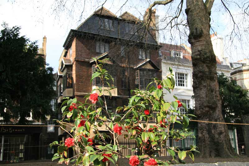 An old house in Cloth Fair.