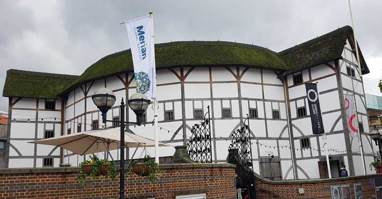 The New Globe theatre.