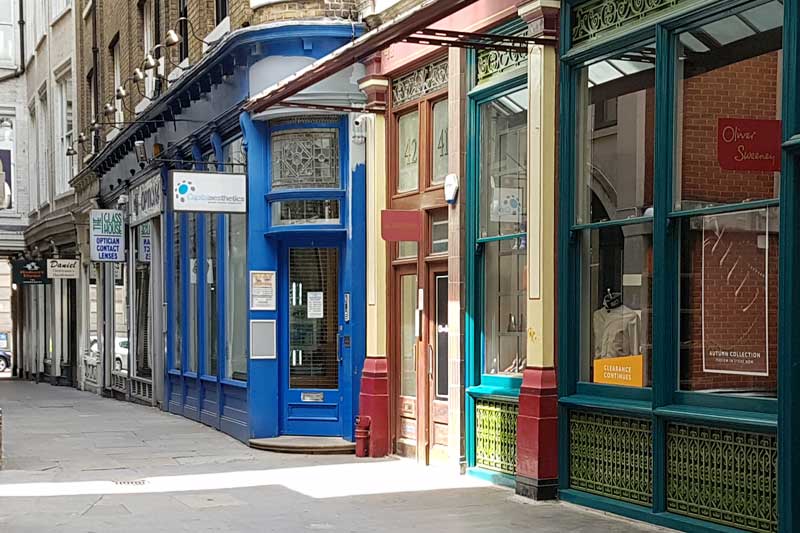 The Leaky Cauldron, Leadenhall Market.