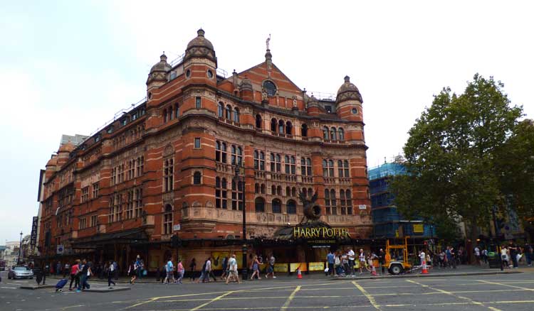 The Palace Theatre exterior.