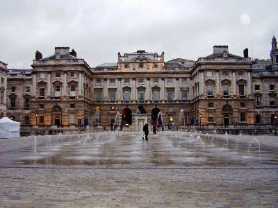 Somerset House on the Strand in London.