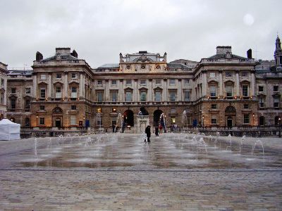 Somerset House on the Strand in London.