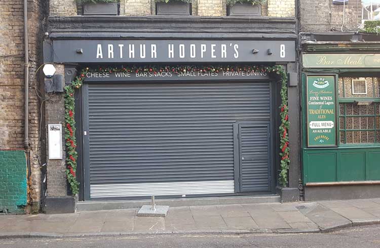 The building that was the Third Hand Book Emporium.